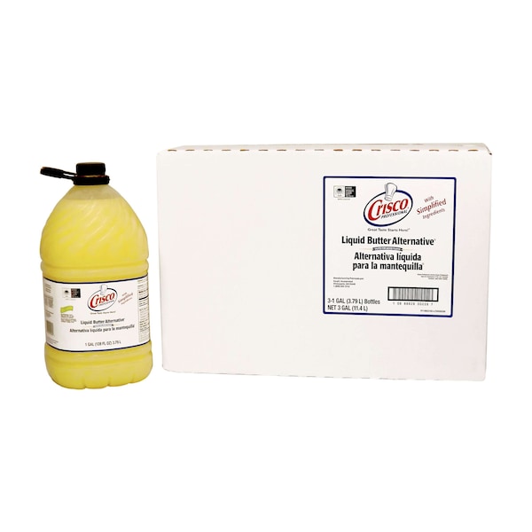 Crisco Professional Liquid Butter Alternative 1 gal., PK3 110023185 - main